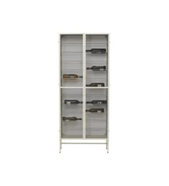 Szafka na wino PORTO 75 x 180 cm greige