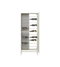 Szafka na wino PORTO 75 x 180 cm greige