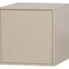 Szafka DAILY 50 x 50 cm drewno sosna szara