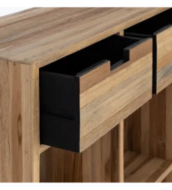 Szafka KURAN 96 cm drewno teak naturalny