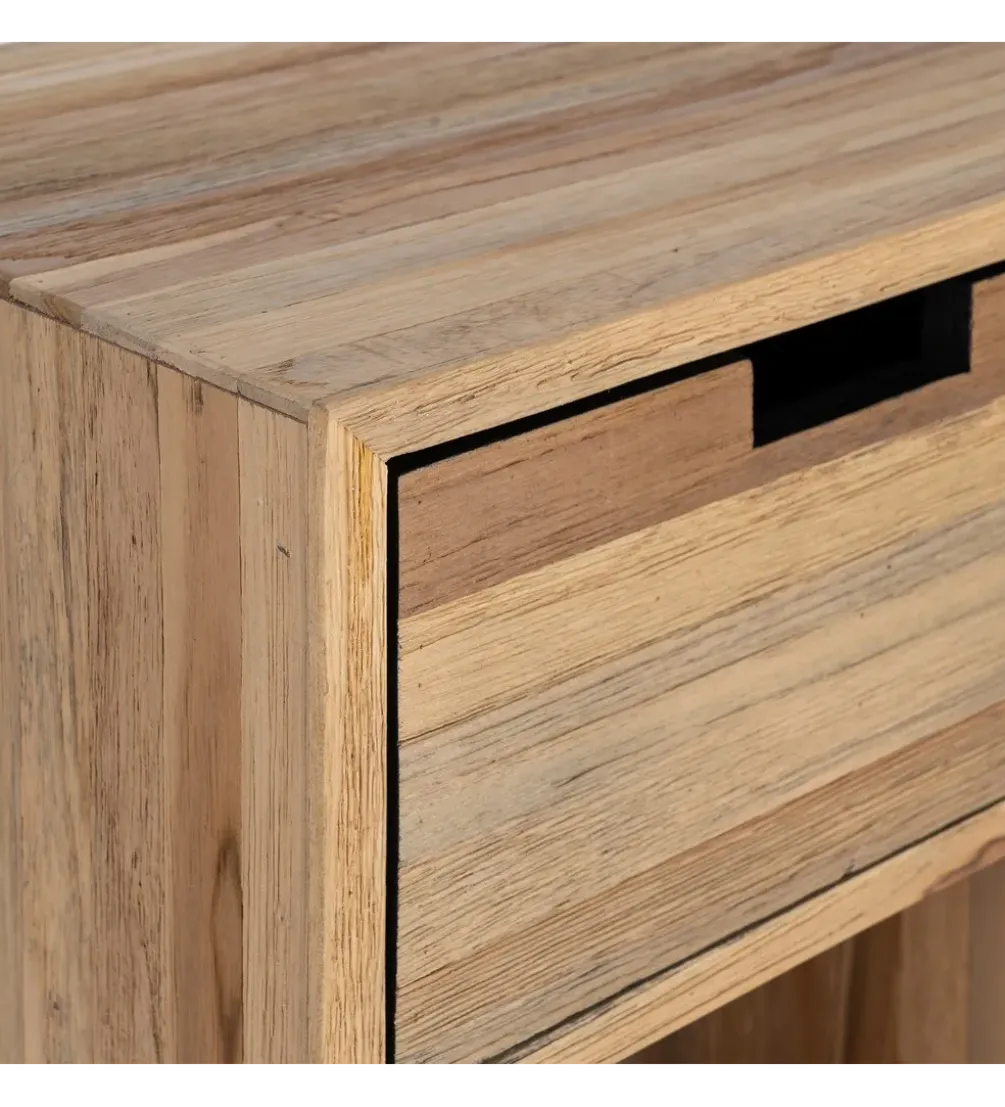 Szafka KURAN 96 cm drewno teak naturalny