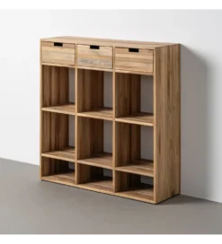 Szafka KURAN 96 cm drewno teak naturalny
