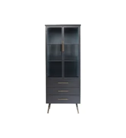 Szafka LA GOMERA wysoka 180 cm antracytowy