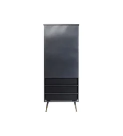 Szafka LA GOMERA wysoka 180 cm antracytowy