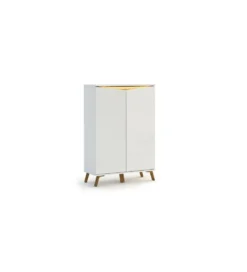 Szafka na buty ALADYN 80 cm biała