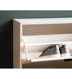 Szafka na buty FLURE II 90 cm biała