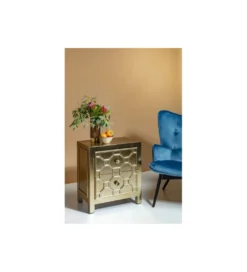Szafka nocna Alhambra 58 cm złota