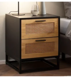 Szafka nocna Ambert 45 cm czarna