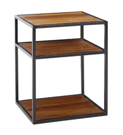 Szafka nocna BASTIA 40 cm drewno sheesham