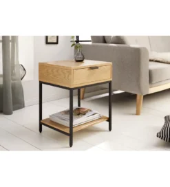 Szafka nocna  Elements 40 cm w kolorze dębowym