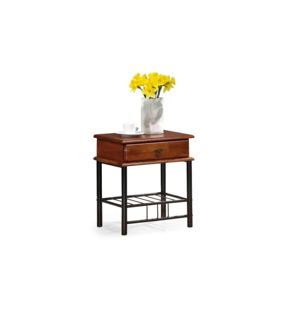 Szafka nocna FIONA 48 cm brązowa