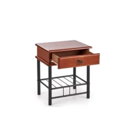 Szafka nocna FIONA 48 cm brązowa