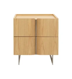 Szafka nocna GIULIO 55 x 58 cm naturalna