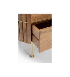 Szafka nocna GRACE 50 cm drewno mango