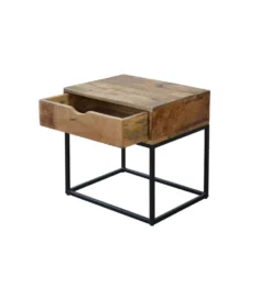 Szafka nocna Iron Craft drewno mango