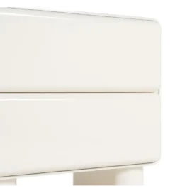 Szafka nocna LACQUER 56 cm kremowa