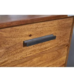 Szafka nocna LORENTE 45 cm drewno sheesham