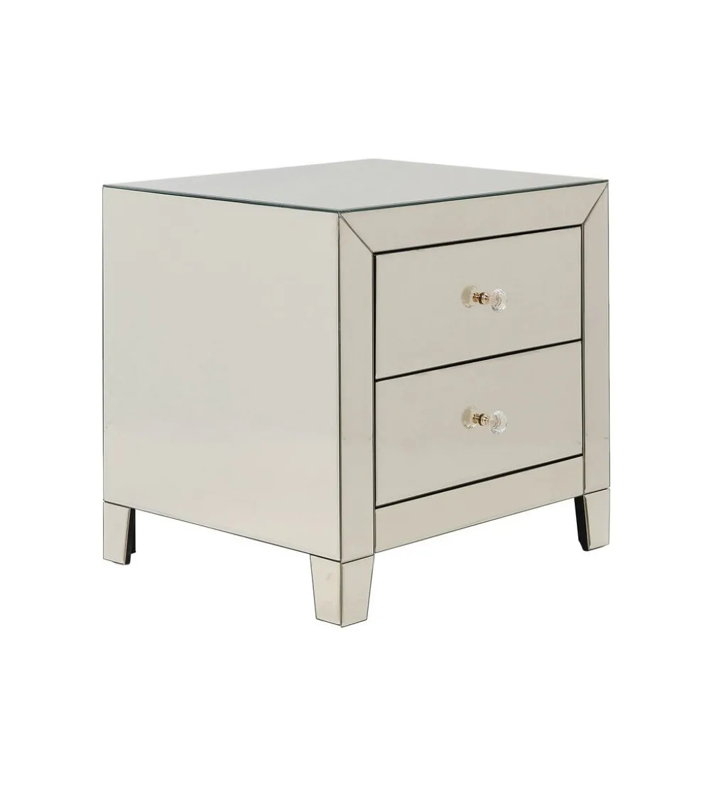 Szafka nocna lustrzana LUXURY II 49 cm
