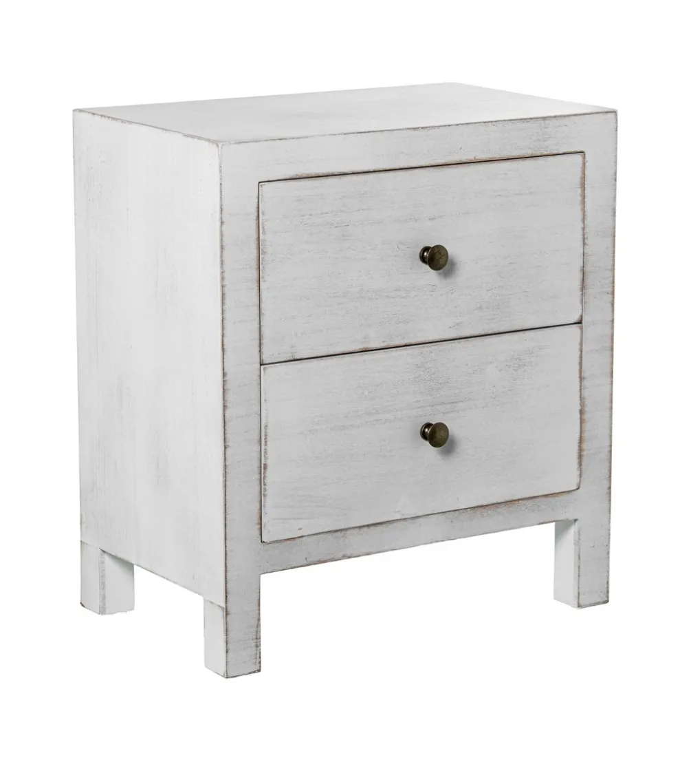 Szafka nocna NOCHENEZ 45 cm biała