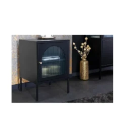Szafka nocna OLIMPIA III 40 cm czarna