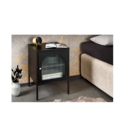 Szafka nocna OLIMPIA III 40 cm czarna