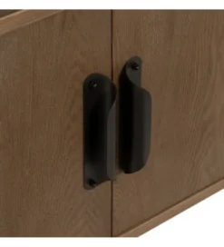 Szafka nocna PAUL 90 cm drewno jodła