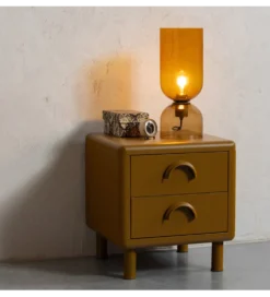 Szafka nocna RUNE 42 cm miodowa