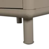 Szafka nocna RUNE 42 cm szara