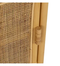 Szafka nocna SIZA 46 cm ratan naturalna