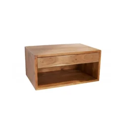 Szafka nocna wisząca EUFRAT Amazonas 50 cm drewno akacja