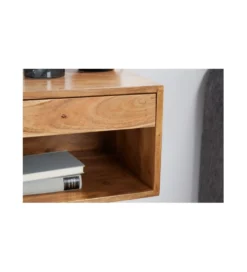 Szafka nocna wisząca EUFRAT Amazonas 50 cm drewno akacja