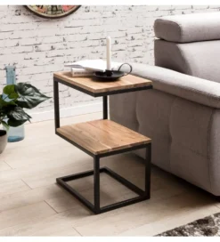 Szafka nocna WOHNLING 45 cm drewno akacja
