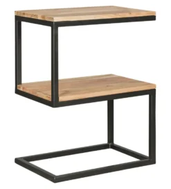 Szafka nocna WOHNLING 45 cm drewno akacja