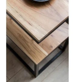 Szafka nocna WOHNLING 45 cm drewno akacja