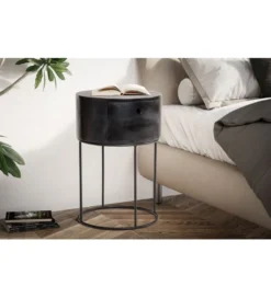 Szafka nocna WOHNLING 40 cm drewno mango