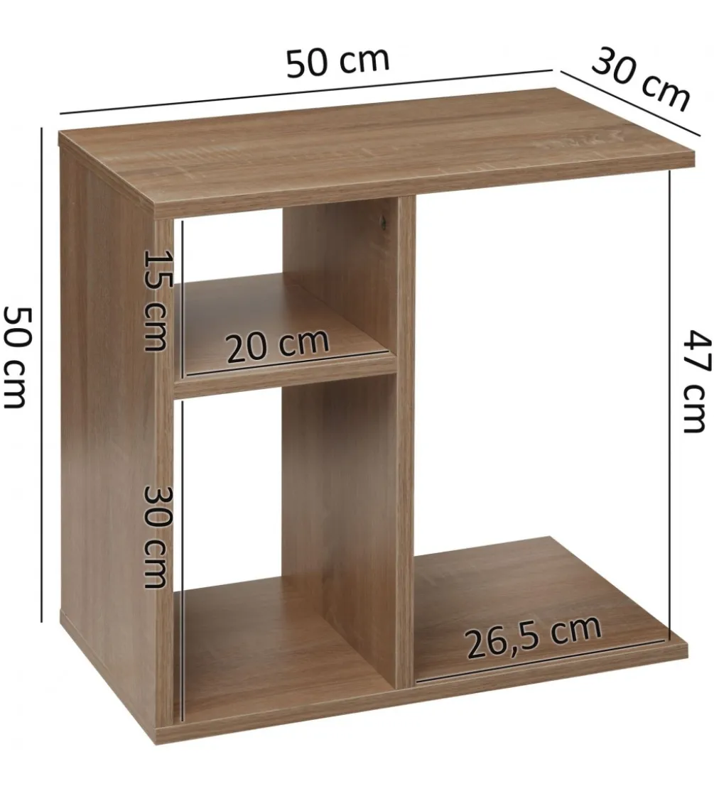 Szafka nocna WOHNLING 50 cm w optyce dąb sonoma