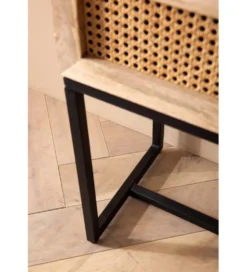 Szafka nocna ZOVI 50 cm drewno mango