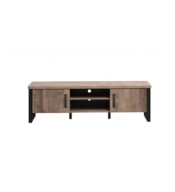 Szafka pod TV EMILE 166 cm w optyce dąb tytoniowo-brązowy