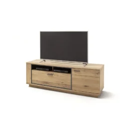 Szafka RTV CAMPINAS 180 cm w optyce dąb bianco