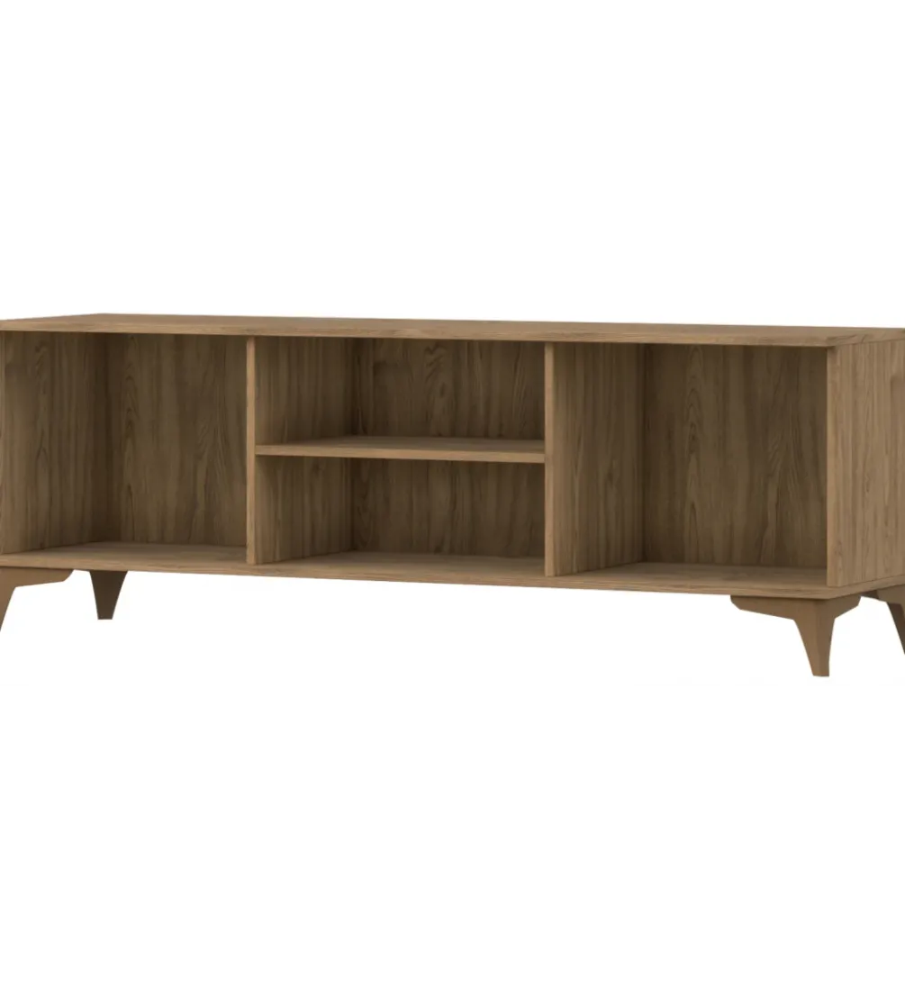 Szafka RTV ENTSIAN 150 cm w optyce dąb artisan