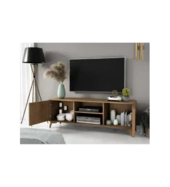 Szafka RTV ENTSIAN 150 cm w optyce dąb artisan