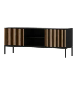 Szafka RTV MEORATI 150 cm w optyce dąb artisan