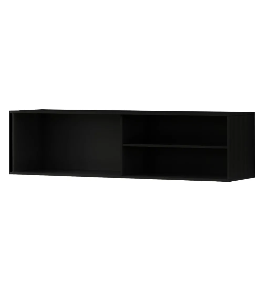 Szafka RTV wisząca MEORATI 150 cm w optyce dąb artisan