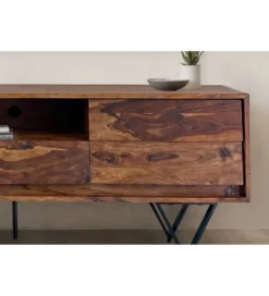 Szafka RTV WOHNLING 160 cm drewno sheesham