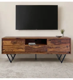 Szafka RTV WOHNLING 160 cm drewno sheesham