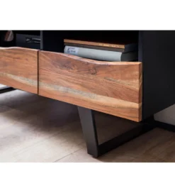 Szafka RTV WOHNLING 140 cm drewno akacja