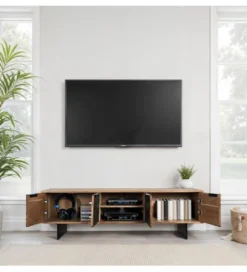 Szafka RTV WOHNLING 150 cm drewno akacja