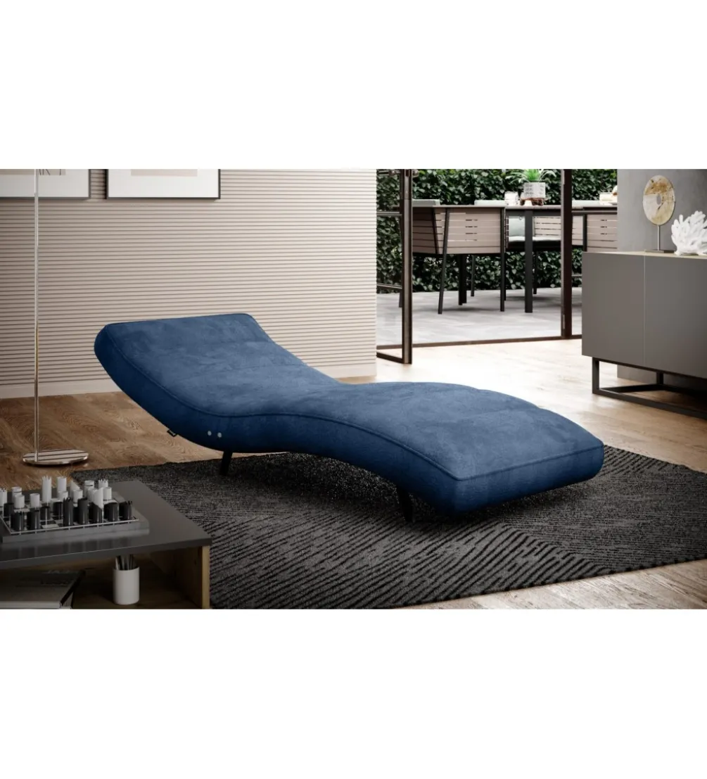 Szezlong KOBE 158-178 cm elektrycznie wysuwany w różnych tkaninach do wyboru