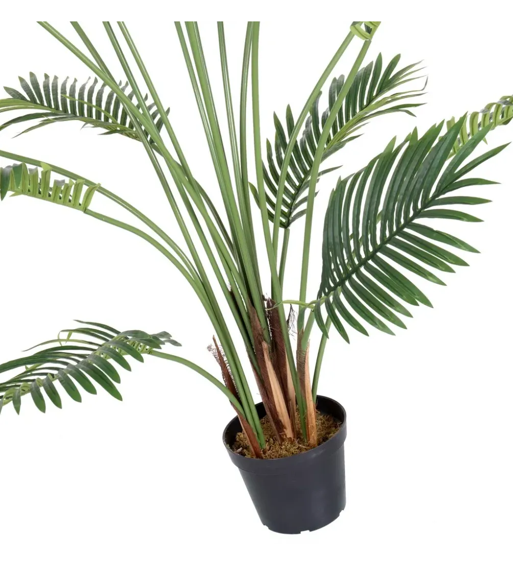 Sztuczna roślina drzewo zielone ARECA 210 cm