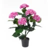 Sztuczna roślina HORTENSIA 60 cm różowa